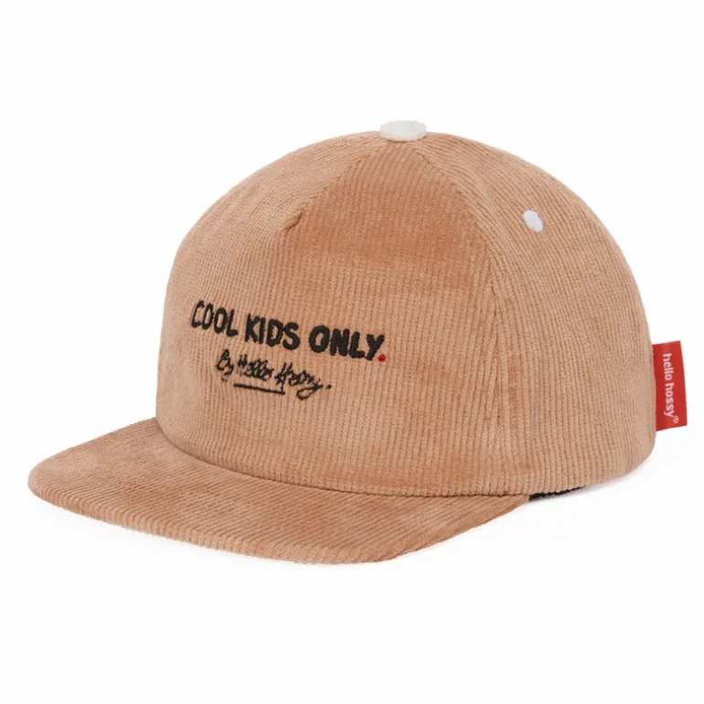 Casquette enfant velours - Hello Hossy - Mini - Mini Nutty