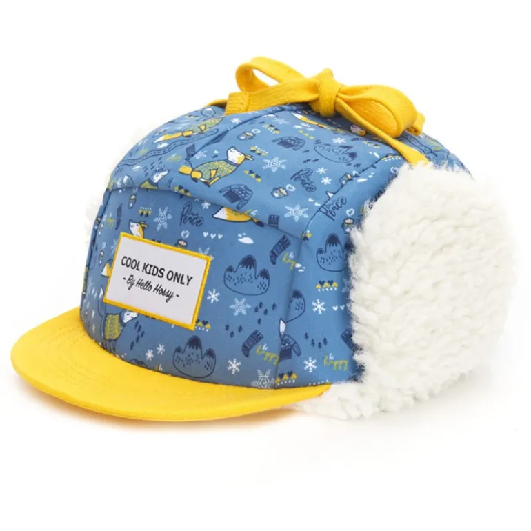 Casquette hiver enfant - Hello Hossy - Moumoute - Fox