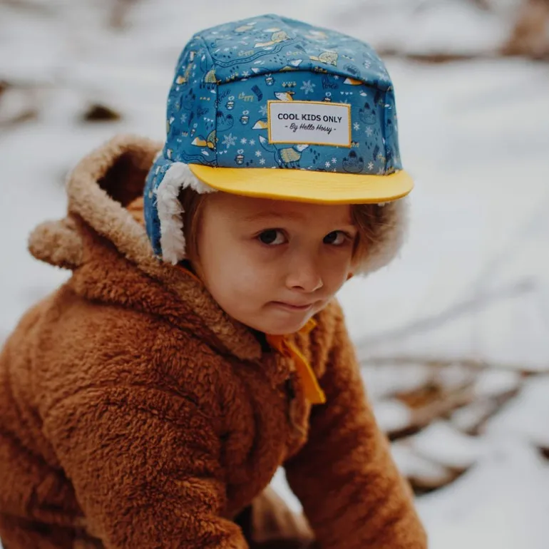 Casquette hiver enfant - Hello Hossy - Moumoute - Fox