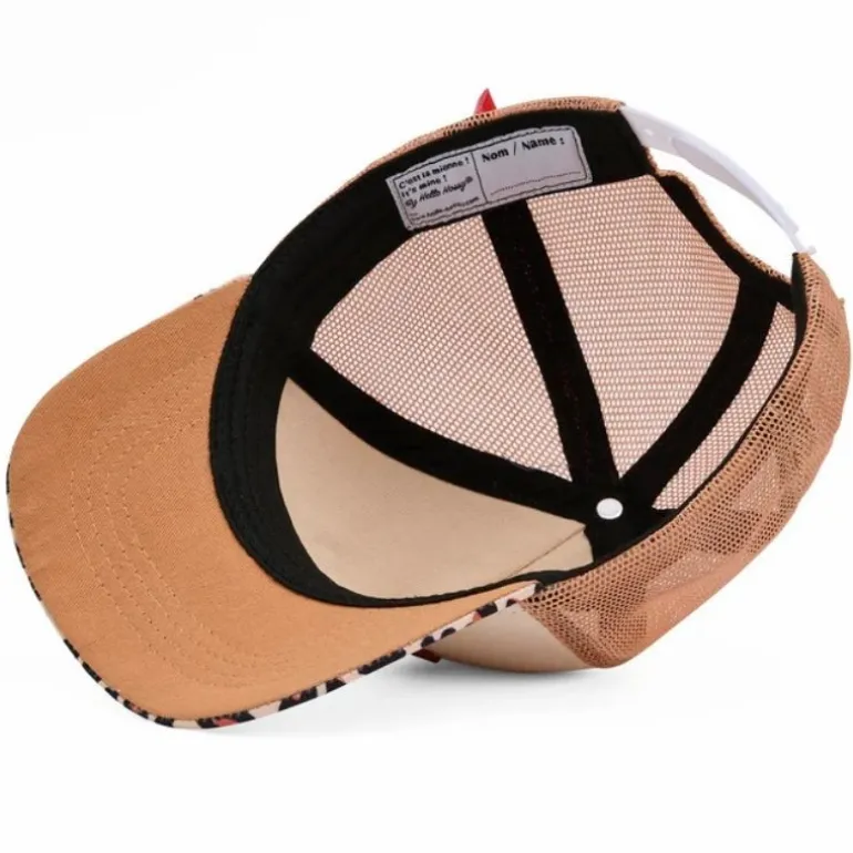 Casquette Trucker Hello Hossy - Léopard 2