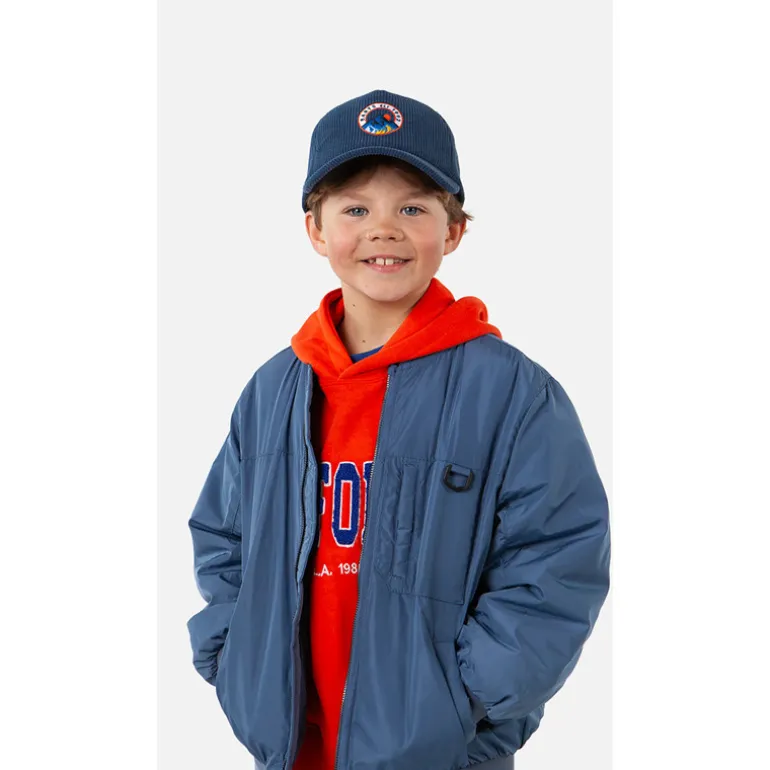 Casquette velours enfant Flintie - Barts - Navy