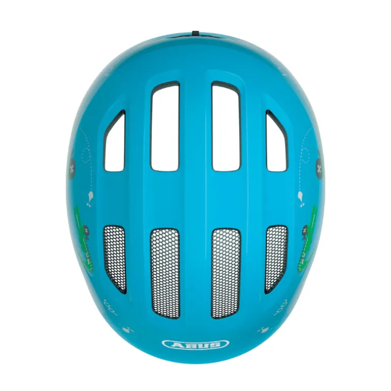 Casque vélo bébé - Abus Smiley 3.0 - Blue Croco