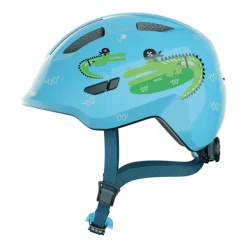 Casque vélo bébé - Abus Smiley 3.0 - Blue Croco