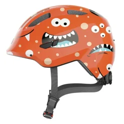 Casque vélo bébé - Abus Smiley 3.0 - Orange Monster