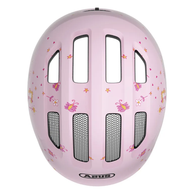 Casque vélo bébé - Abus Smiley 3.0 - Rose Princesse