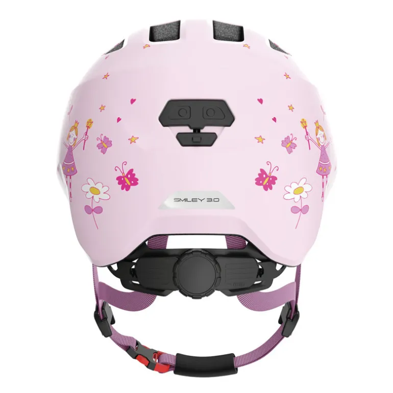 Casque vélo bébé - Abus Smiley 3.0 - Rose Princesse