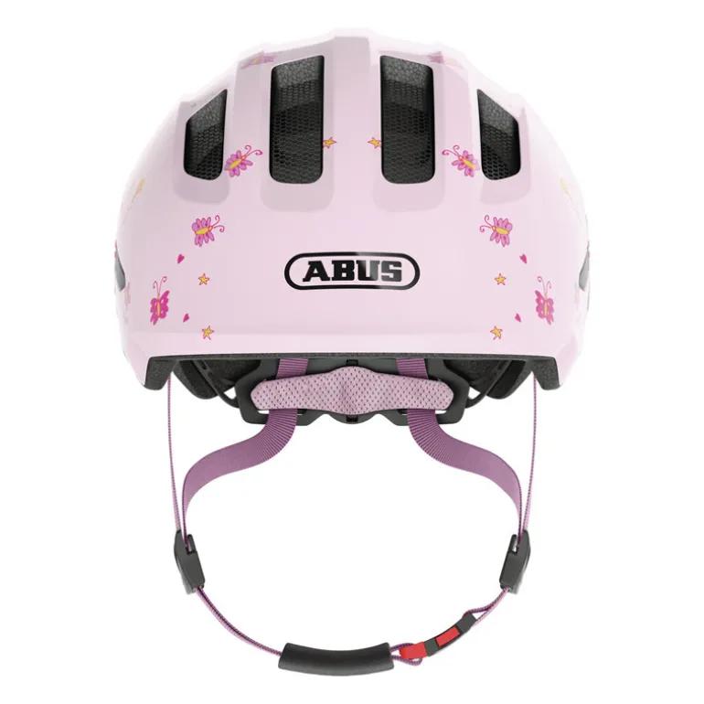 Casque vélo bébé - Abus Smiley 3.0 - Rose Princesse