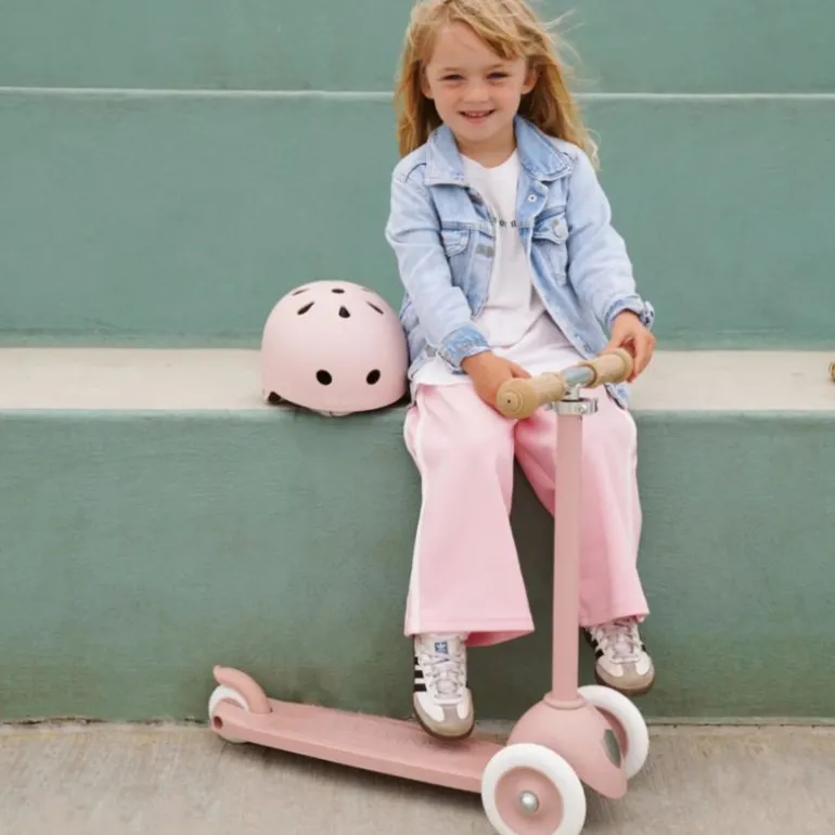 Casque Vélo Enfant Eco - Banwood - Dusty Rose