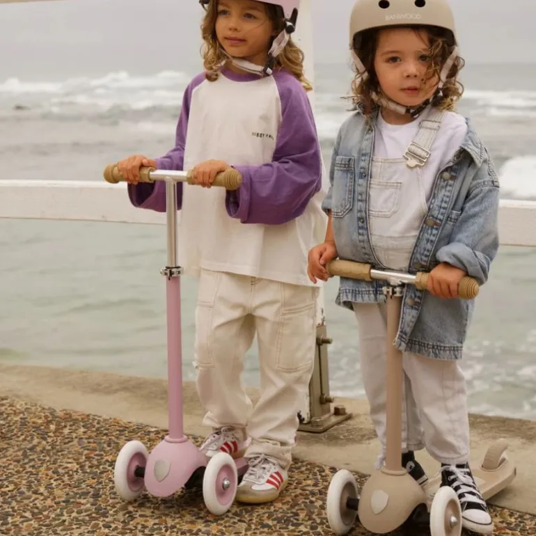 Casque Vélo Enfant Eco - Banwood - Sable