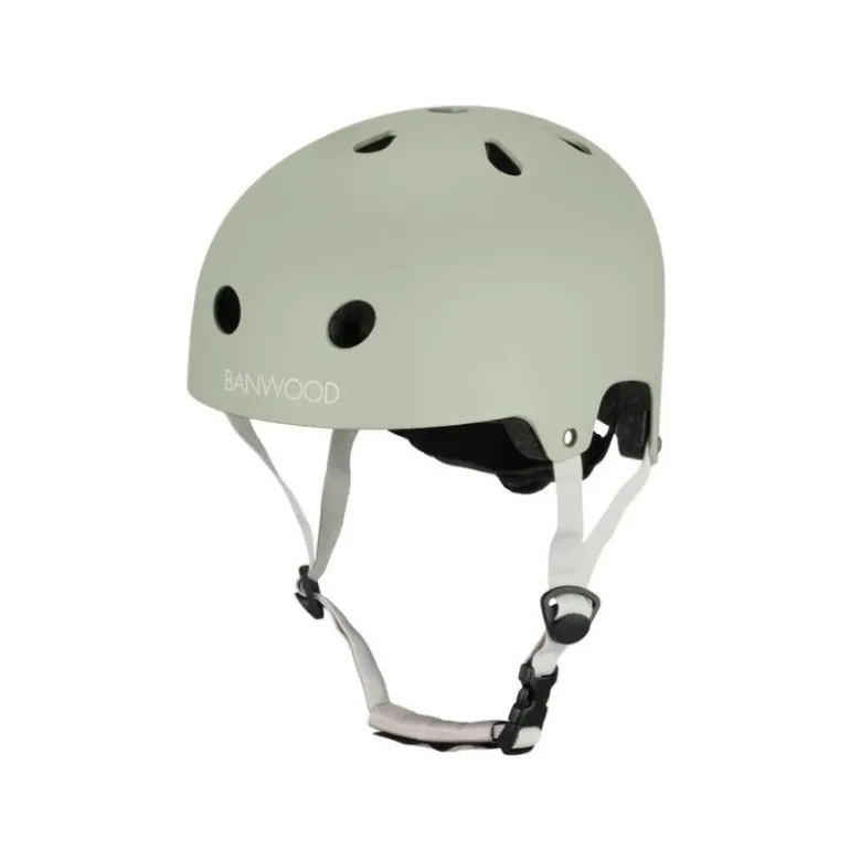 Casque Vélo Enfant Eco - Banwood - Olive