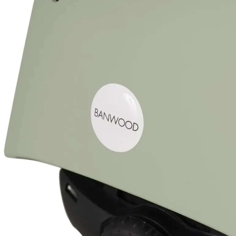 Casque Vélo Enfant Eco - Banwood - Olive