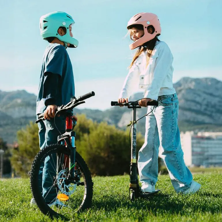 Casque vélo intégral enfant Virgo Kid - Virgomove - Vert