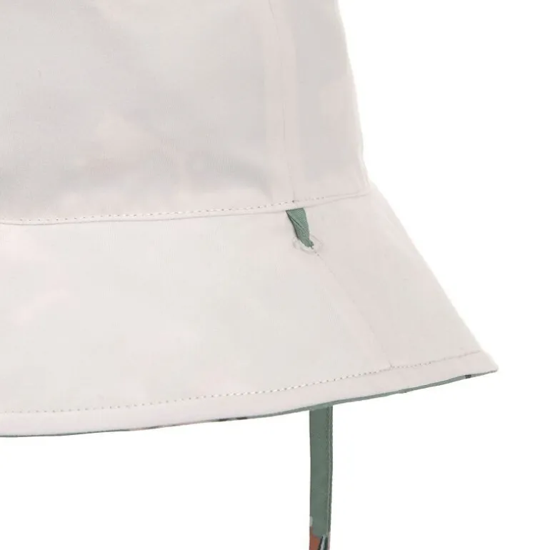 Chapeau anti-UV bébé réversible - Lassig - Scooter/Chien vert