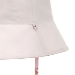 Chapeau anti-UV bébé réversible - Lassig - Ice Cream rose pâle
