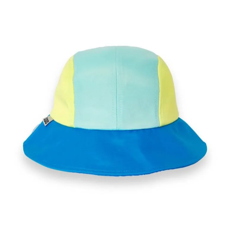 Chapeau Camper enfant anti-UV - KietLa - Lion Vert