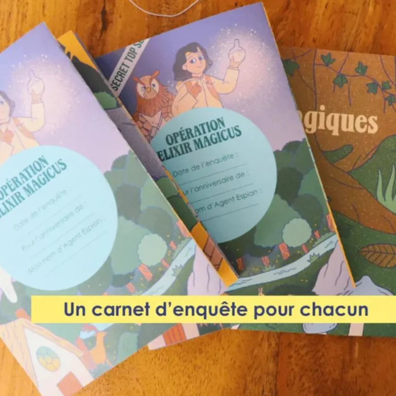 Chasse aux trésors pour enfants L’enquête anniversaire - En Cavale