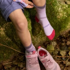 Chaussettes enfant anti-tiques et insectes Karkotin - Reima - Misty Violet