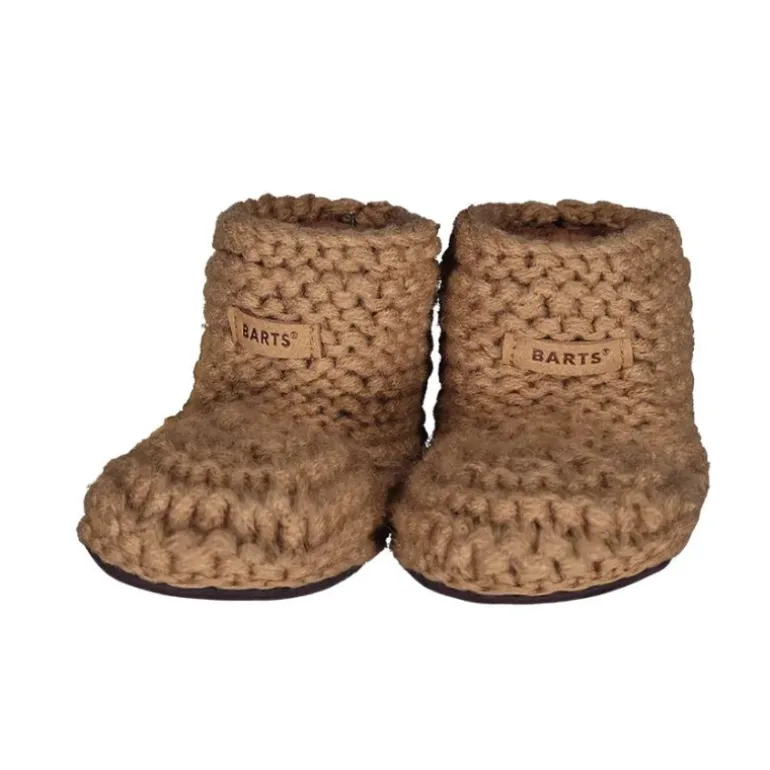 Chaussons bébé tricoté Yuma - Barts - Light Brown