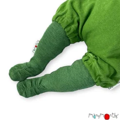 Chaussons de portage en laine Manymonths - 0-12/18 mois - Forest Floor Garden