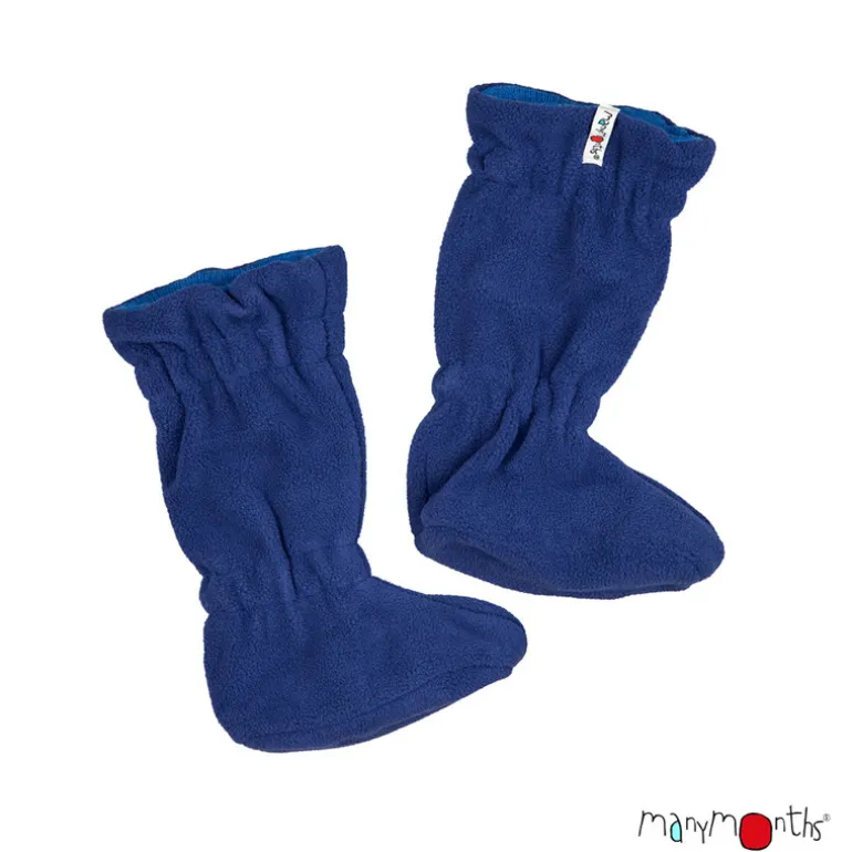 Chaussons de portage polaire Manymonths - Classic Blue