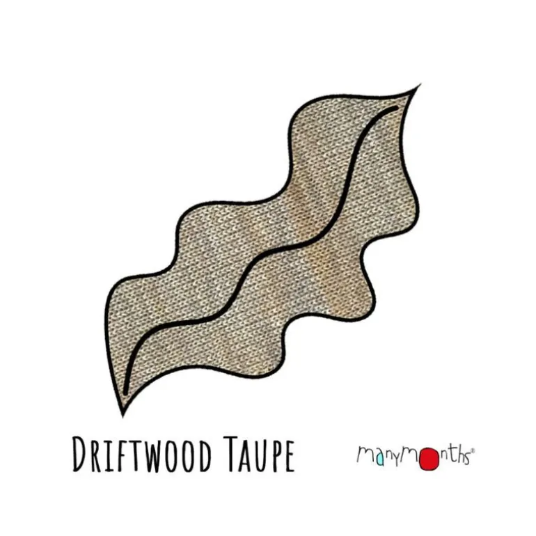 Chaussons de portage polaire Manymonths - Driftwood Taupe