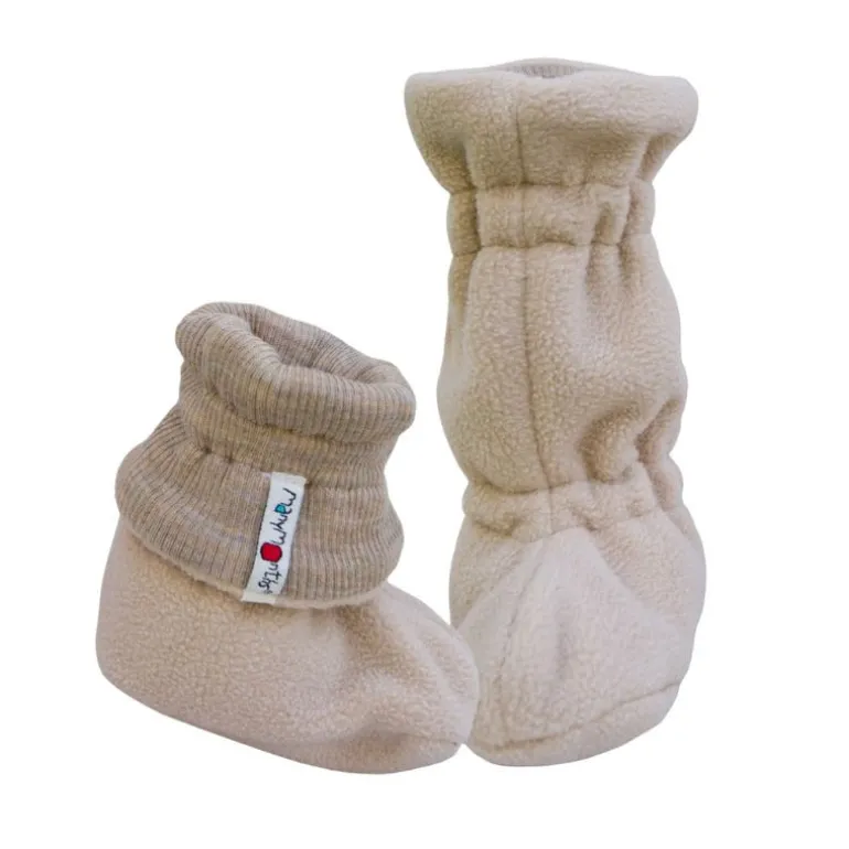 Chaussons de portage polaire Manymonths - Driftwood Taupe
