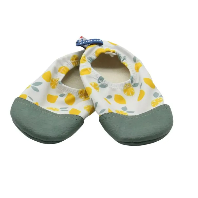 Chaussons souples enfant - Les Pas Petits - Les Petits Citrons Jaunes