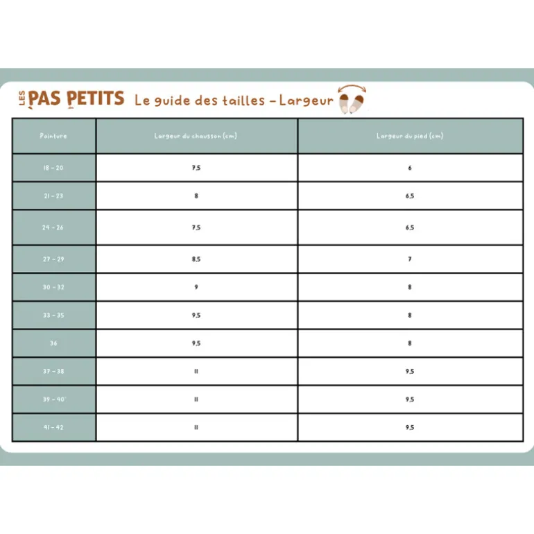 Chaussons souples enfant - Les Pas Petits - Les Petits Coeurs