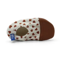 Chaussons souples enfant - Les Pas Petits - Les Petits Coeurs