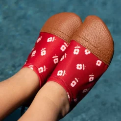 Chaussons souples enfant - Les Pas Petits - Les Petits Coquelicots