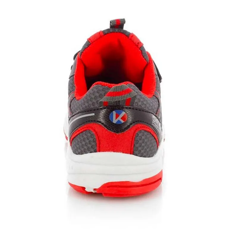 Chaussure multi-activités enfant avec velcro - Kimberfeel Pilat - Anthracite