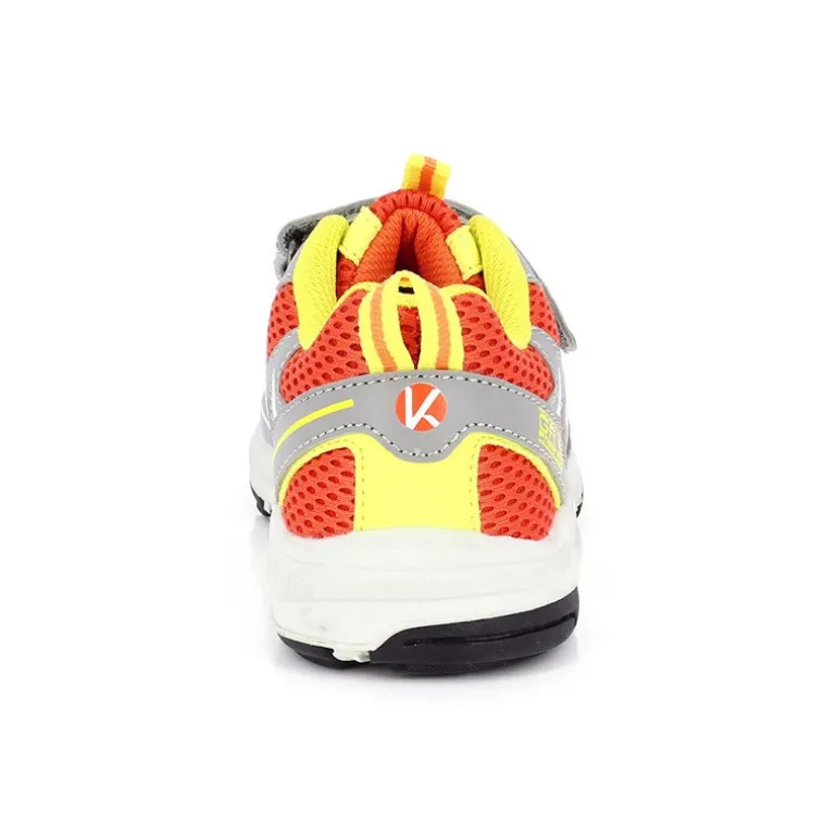 Chaussure multi-activités enfant avec velcro - Kimberfeel Pilat - Orange