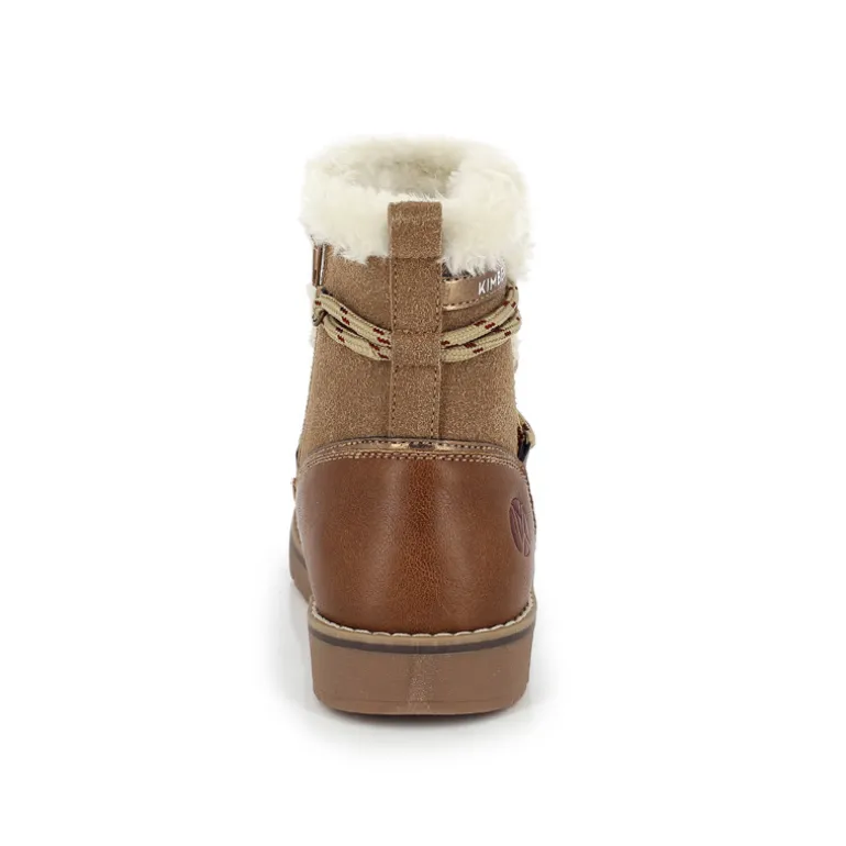 Chaussures chaudes enfant Skadi - Kimberfeel - Cognac