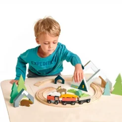 Circuit de train en bois Cimes d'arbre - Tender Leaf