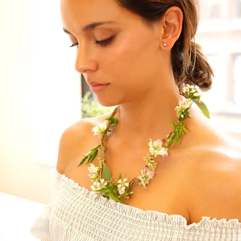 Collier de fleurs à composer - Huckleberry