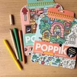Coloriage magique - Effaçable - Poppik - Cute World