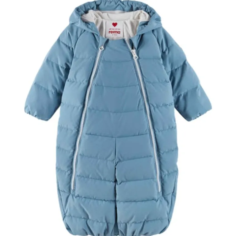 Combinaison bébé chaude et déperlante transformable en sac de couchage - Tilkkanen - Reima - Cloudy Blue