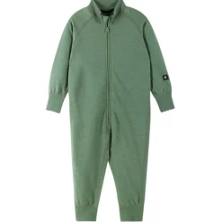 Combinaison bébé en laine merinos - Parvin - Reima - Green Clay