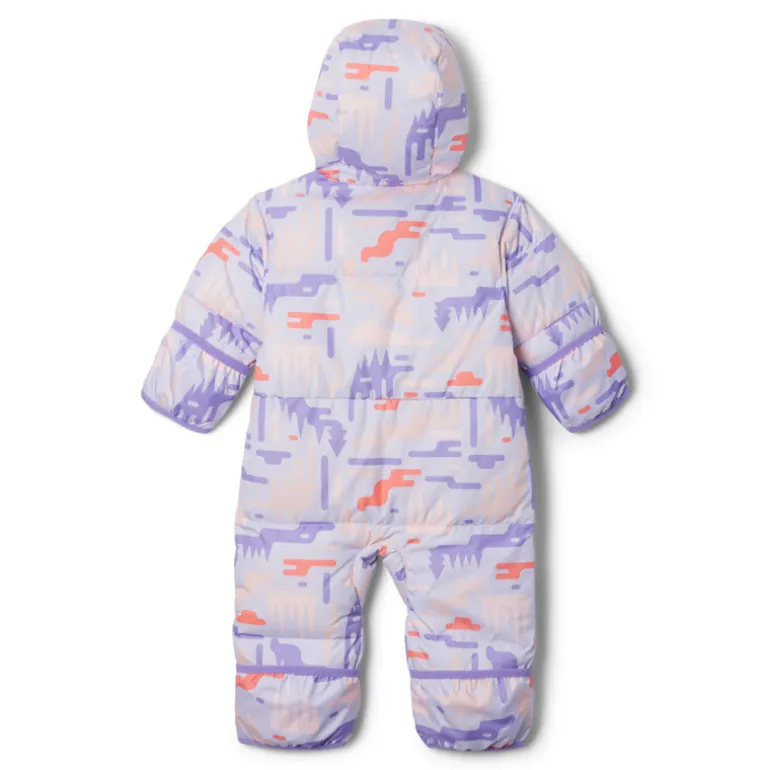Combinaison bébé hiver en duvet Columbia Snuggly Bunny - Snowdrift Highland / Paisley Purple