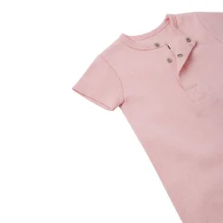 Combinaison courte coton bio Kontaten - Reima - Rose