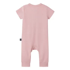 Combinaison courte coton bio Kontaten - Reima - Rose
