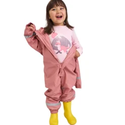 Combinaison de pluie doublée Rapakko - Reima - Rose blush