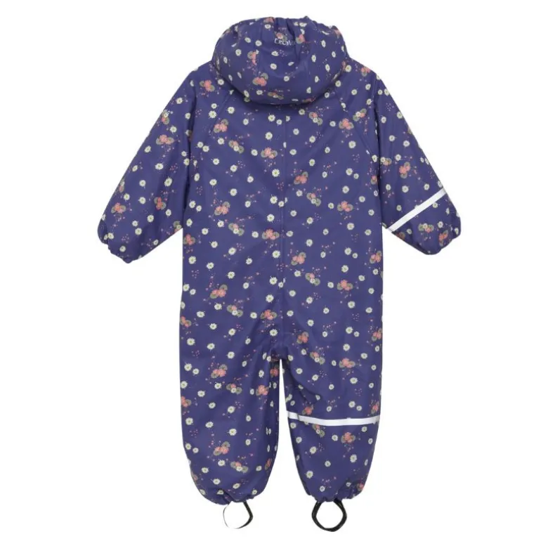 Combinaison de pluie enfant doublée polaire - CeLaVi - Skipper Blue