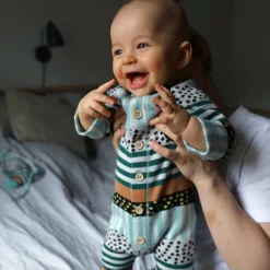 Combinaison en laine pour bébé Moomin Mysig - Reima - Mauve Pink