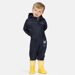 Combinaison pluie enfant - Puddle de Regatta - Bleu Marine