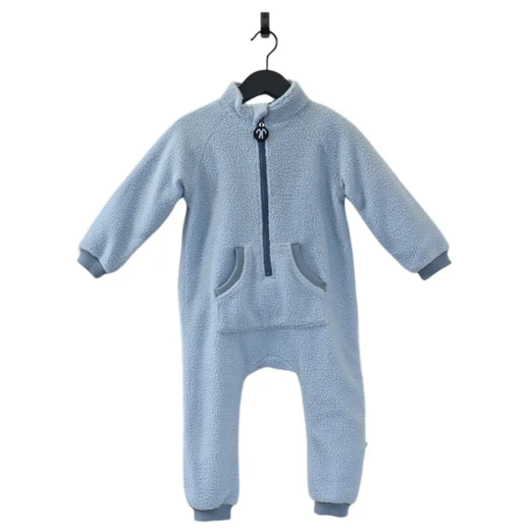 Combinaison polaire bébé - Ducksday - Light Blue