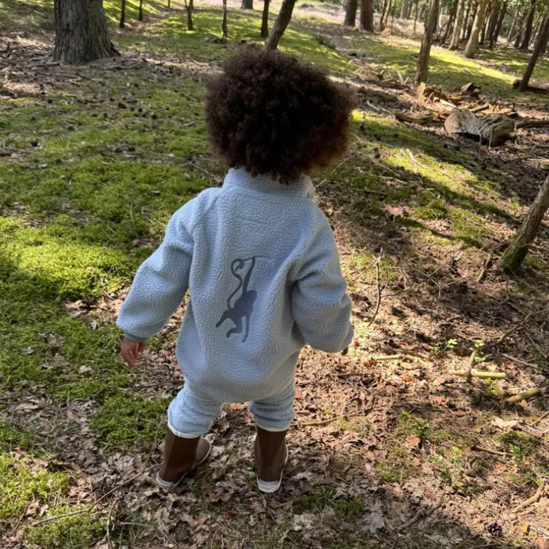 Combinaison polaire bébé - Ducksday - Light Blue