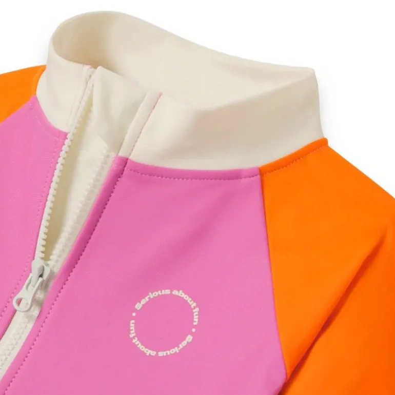 Combinaison short anti-UV enfant - KietLa - Rose rouge