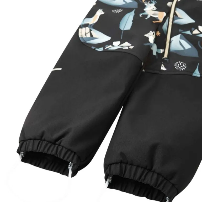 Combinaison softshell bébé Mjosa - Reima - Black