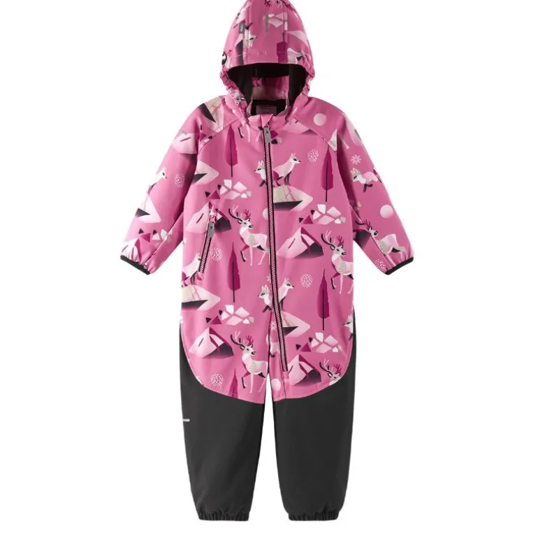 Combinaison softshell bébé Mjosa - Reima - Soft Coral
